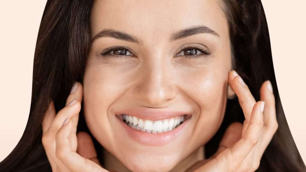 Bild eines Modells baby glow Behandlung glowtox