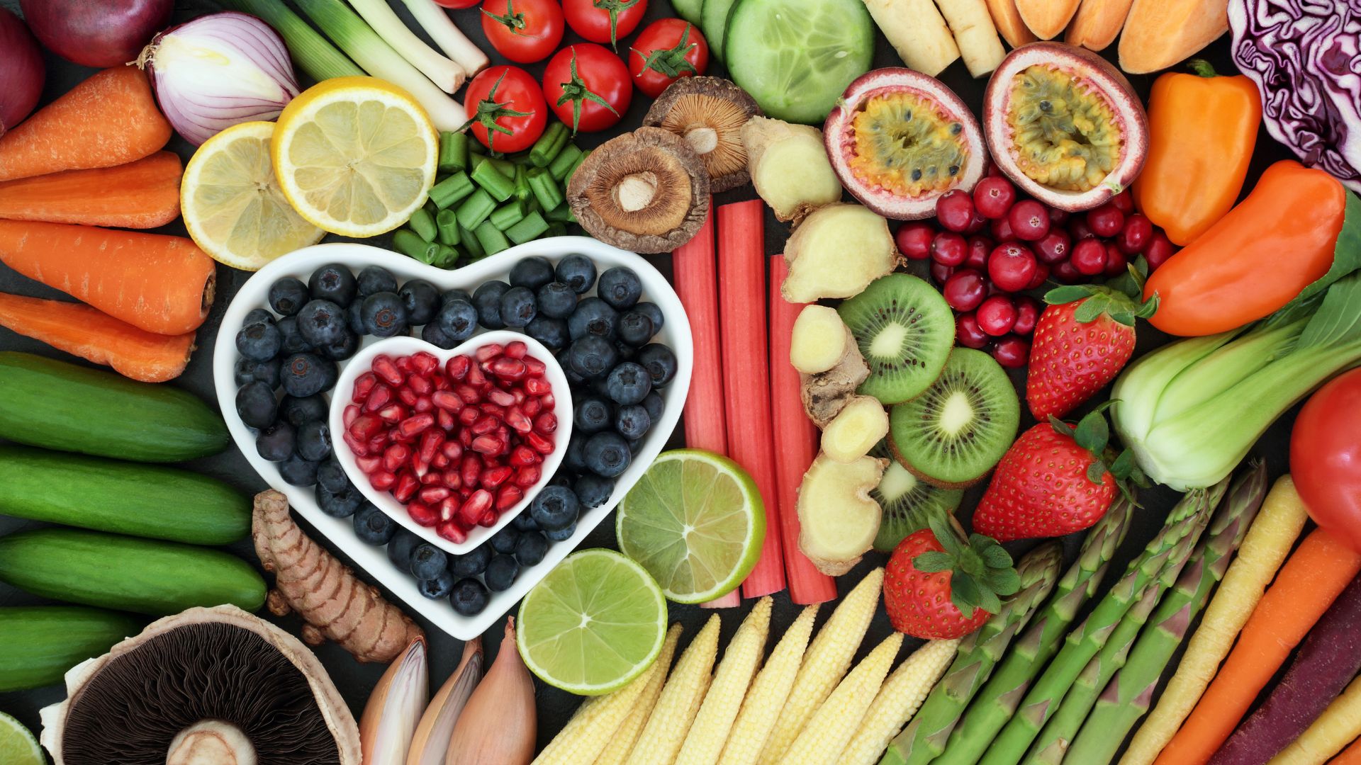 gesundes Gemüse, Obst